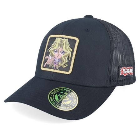 Yu-Gi-Oh! - Black trucker Czapka Z Daszkiem - Mai Valentine Black Trucker - Yu-Gi-Oh @ Hatstore
