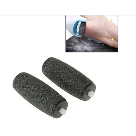 2-delad rullhuvudbytesset för Scholl Velvet Smooth 4-pi