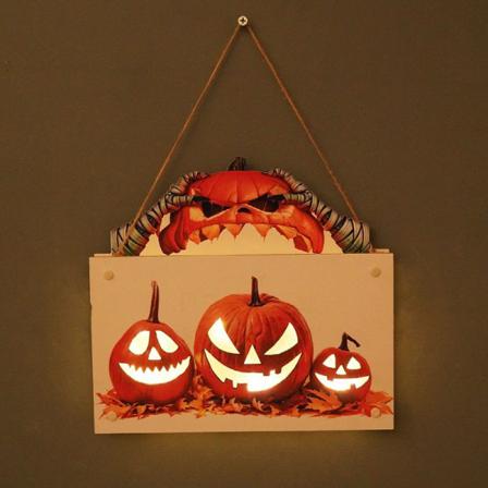 Halloween Pumpa Light För Party Heminredning Tillbehör