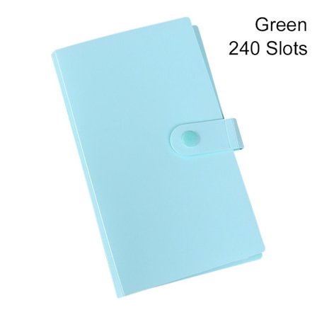 120/240 Grid Smycken Förvaringsbok Display Organizer GREEN 240