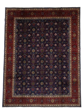 Tabriz Matot Itämainen Musta/Ruskea Isot (Villa, )