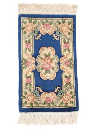 Medaillon Klein China 90 Line Teppich 60X90 Wolle