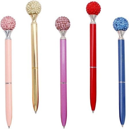 Infällbar kulspetspenna 5 ST Metall