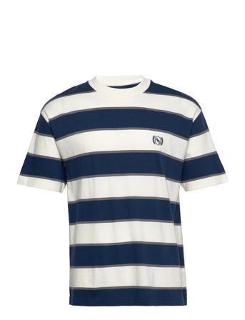 Anf Mens Knits T-shirts Short-sleeved Multi/mönstrad Abercrombie & Fitch