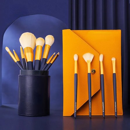 12pcs Premium Make Up Brushes Set for Women Cosmetic Powder Blusher Blending Beauty Eyes Shadow Foundation Make Up Beauty Tool