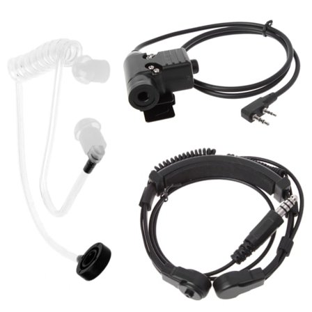 Høyttalermikrofon PPT med liten jernklips 3,5 mm plugg Hør kun hodetelefoner U