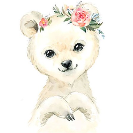 30x40cm 5D DIY Diamantmaleri Full, Animaux de Dessins Animés#H,