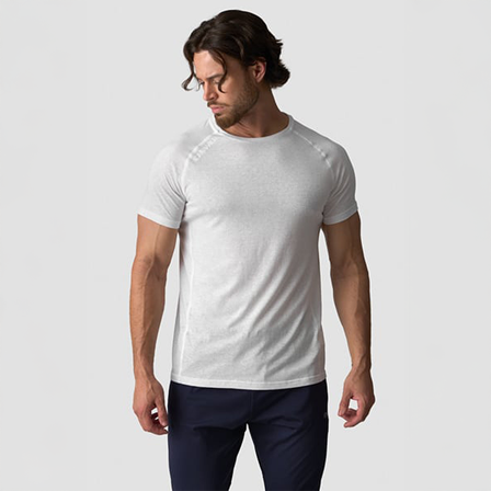 ICANIWILL Tri-Blend Clean T-shirt Vit