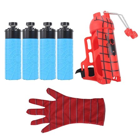 Spider-Man Handske Nät Skytt Hjälte Launcher Handled Leksaksset Spiderman Armskydd Leksaker