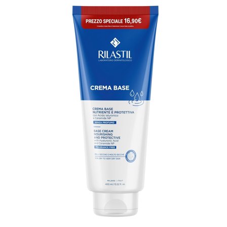 Rilastil Crema Base 400ml - Crema Corpo