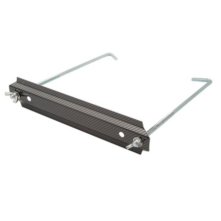 Batteri Hold Down Kit Universal Rustfritt Stål Batterikryssstang med 8,7 tommers Støttestenger Karbonfiber