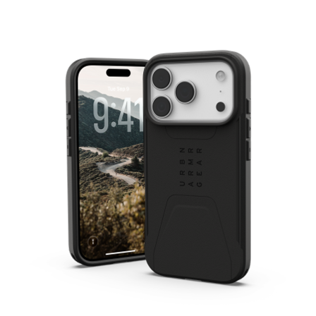 UAG Civilian MagSafe kotelo iPhone 17 Pro - musta