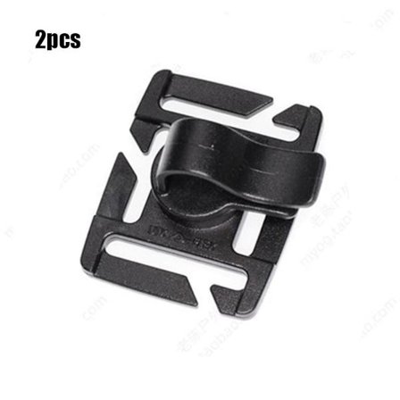 2/4 stk D Ring Clip Mountain Clamp 1 1