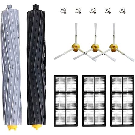 13 Pack Reservdelar Till Irobot Roomba 800 900 Serie 805 860 870 871 880 890 960 980 985 Dammsugartillbehör, Påfyllningskit Med 1 Skräpextraktor