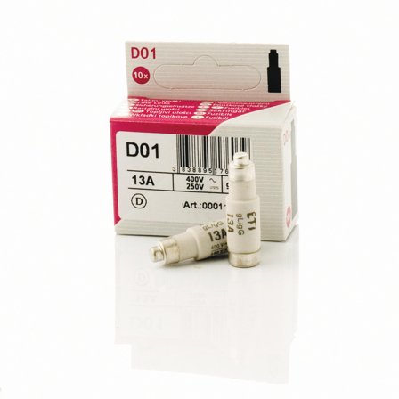 Nordic Quality Neozed D01 säkringar, 13A, 10 st.