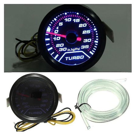 Gauge Turbo Boost -paineenmittausmittari Turbo -mittari Yleismaailmallinen autoon