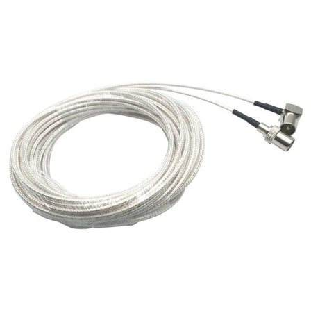 Højtemperatur koaksialkabel til RG316 SMA-kabel, SMA han til SMA han vinkelret, 1M