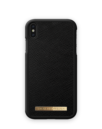 Saffiano Case iPhone XS Max Black