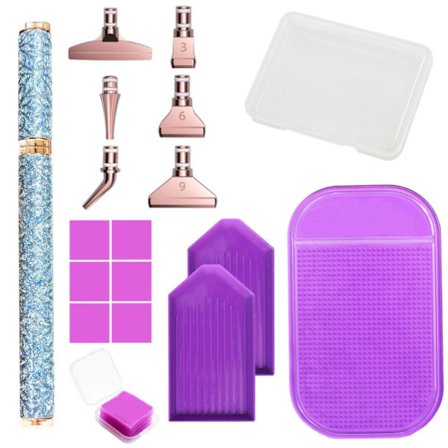 Glitter Diamond painting Penna Point Drill Pennor STYLEI STYLEI