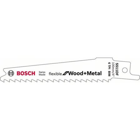 Bosch Flexible for Wood and Metal Tigersagblad 2-pakning, Maskintilbehør & forbruk