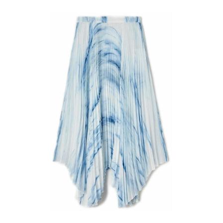 Dondup, Midi Skirts Niebieski, Kobieta, Rozmiar: S