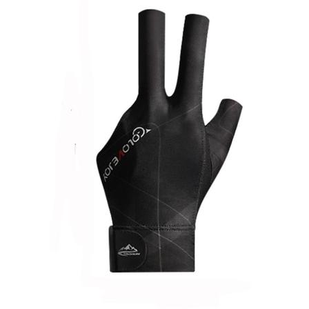 1 STK Snookerhanske Biljardhanske SVART&GRÅ HØYRE HØYRE black&gray right hand-right hand