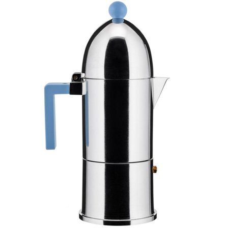 Alessi La Cupola espressokanna 30 cl, ljusblå | Kaffe > Mokabryggare | Bagaren och Kocken