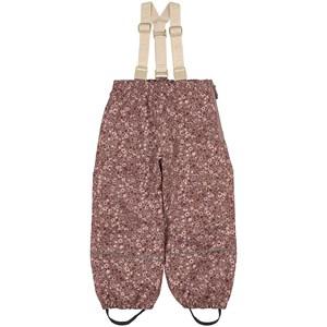 Kuling Lilac Flower Going Shell Pants 134 cm - Bottoms - 134 CM - Purple