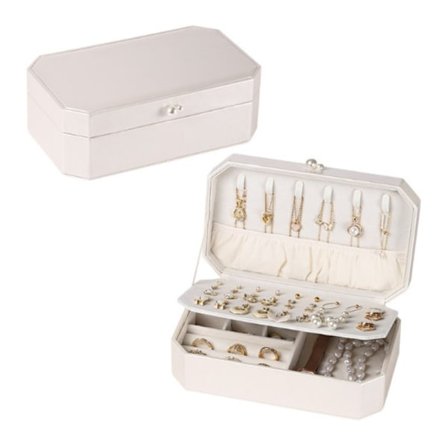 Ny smyckesförvaringslåda i PU-läder