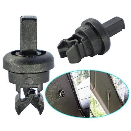 2X Clips Til Renault Clio Megane Scenic Laguna Modus MK1 MK2 MK3 1 2 3 4 Bagagerum Pakke Hylde Snor Hænger Beslag 7705099001