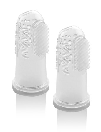 Reer | Silicone Finger Toothbrush 2 Pieces | ONE SIZE