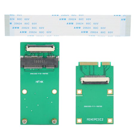 Mini PCIE WIFI Langaton Kortti Vihreä ABS mSATA SSD SATA MINI PCIE SSD Jatkojohto