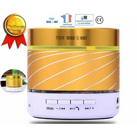 Bärbar Bluetooth-högtalare - TD - Mini - 3W - FM-radio - Integrerad mikrofon