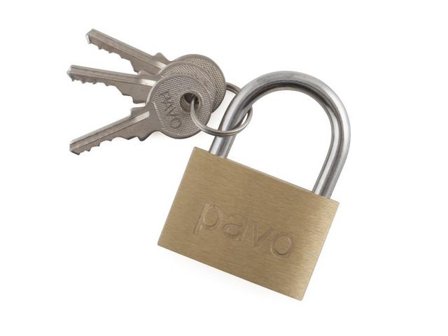 PAVO Hänglås Padlock Light 40mm - Lyreco - Datorprodukter - Väskor och fodral - Hänglås