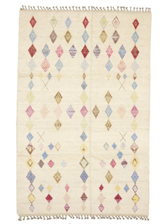 Berber Style Rug 188X289 Wool, Afghanistan