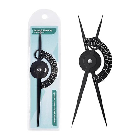 Kulmakarvojen Kultainen Leikkaus - Kompassi Stencil-Viivain Meikki Mitta