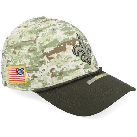 New Era - NFL Camo fitted Caps - New Orleans Saints NFL 39THIRTY Salute To Service Camo Fitted @ Hatstore