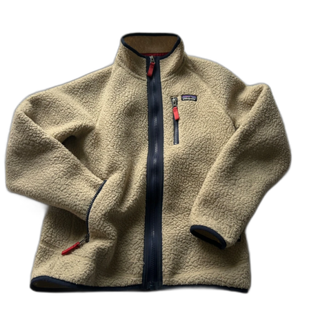 Beige teddy fleece från Patagonia L