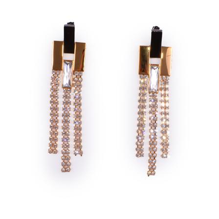 Alberta Ferretti Earrings Gul, Dame Øreringe, Størrelse: ONE Size