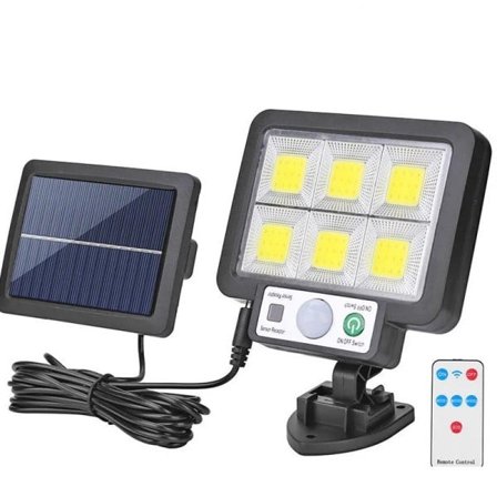 LED Solar Splitt Vegg Lampe 3 Modus Vanntett Bevegelse Sensor Lamper Hage Gate Belysning Solar Lampe For Hage Sikkerhet Vegg Lys