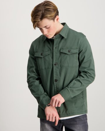 RYVLS Overshirt Groen Overhemden Jongens - Kids Brand Store