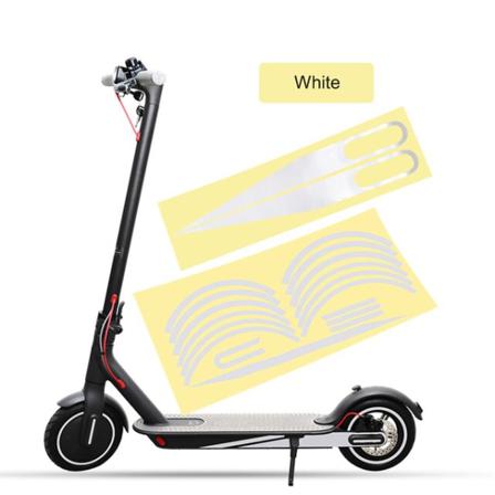Scooter-dekal Med Reflekterande Skoterdekal För Xiaomi Mijia M365