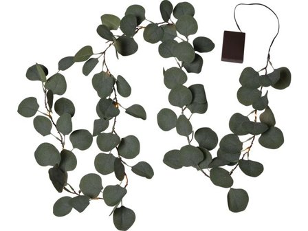 STAR TRADING Ljusslinga Eucalyptus timer 180cm - Lyreco - Kontorsmöbler och inredning > Lampor och belysning > Ljusslingor
