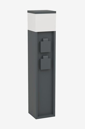 EGLO - Tarvikkeet Park 5 E27 - Musta - Tarvikkeet - - Homeroom