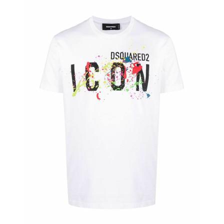 Dsquared2 T-Shirts Hvid, Herre, Størrelse: M