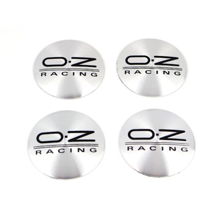 OZ Racing hjulnav emblem svarta till fälgar o centrumkåpor 4-pack styling