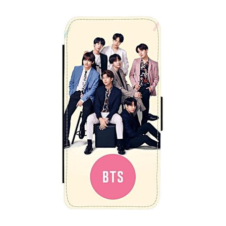 BTS Bangtan Boys iPhone 16 Flip Mobilfodral