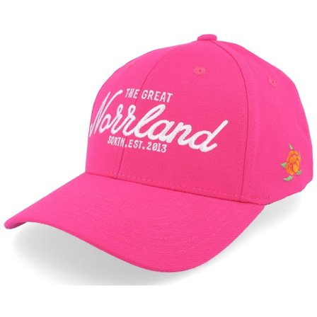 SQRTN - Pink adjustable Kasket - Great Norrland Hooked Cap Hot Pink Adjustable @ Hatstore