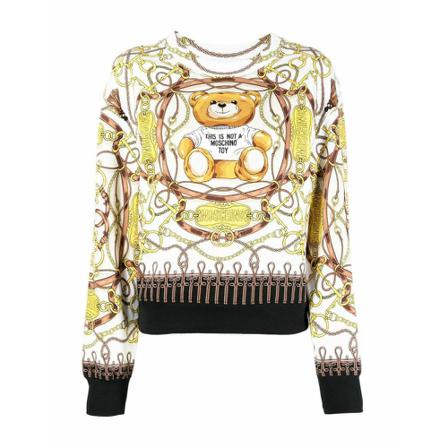 Moschino Sweatshirts , Wit , Dames , Maat: S