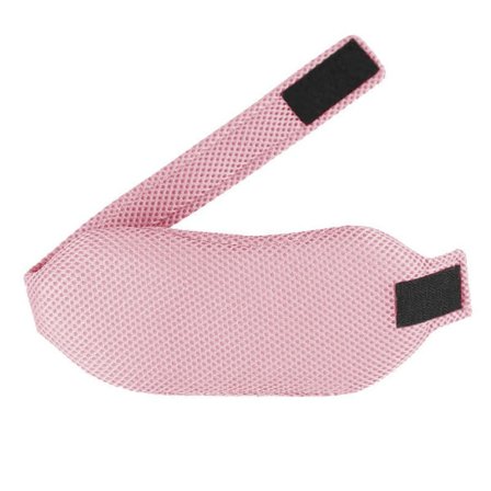 Anti-Snore mesh hagebånd – åndbart kæbestøttebælte til bedre søvn, komfortabel og justerbar Pink